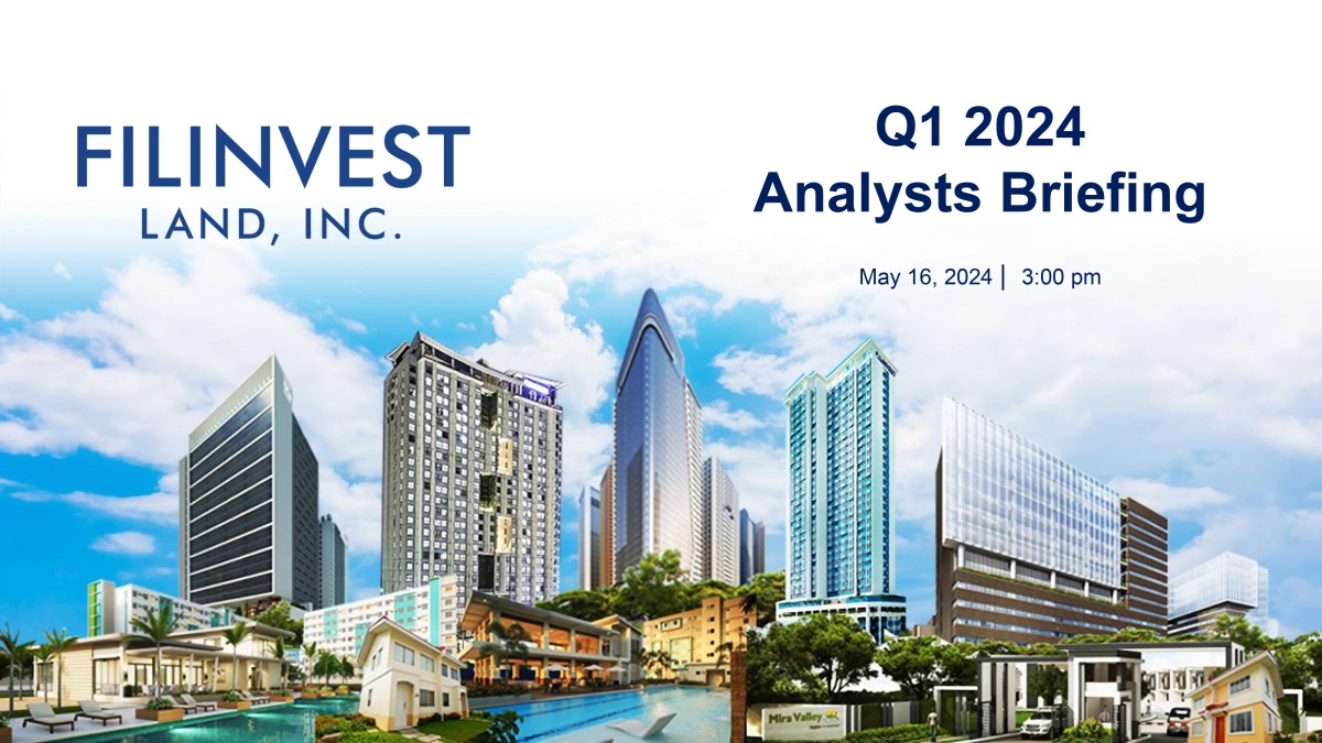 2024 Q1 Analysts Briefing 2024 Q1 Analysts Briefing' Briefing