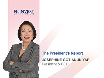 President's Report 2019 - Annual Stockholders' Meeting